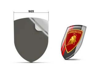 Lamborghini Logosticker Universal Exklusiv Anpassbar